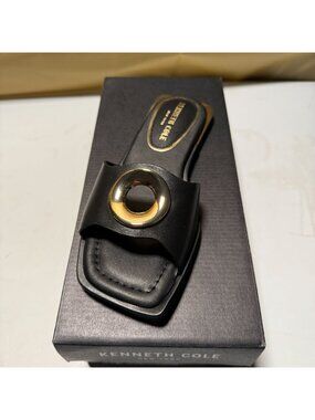 Kenneth Cole New York Asher Women's Dress Sandals Black Size 5 NEW